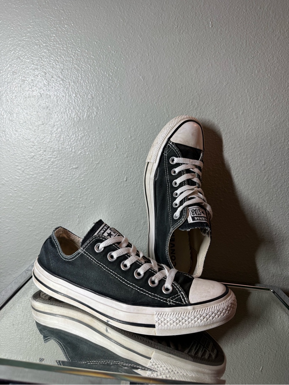 Converse Chuck 70 Low Top Black Canvas Sneakers Women’s 7 Men’s 5